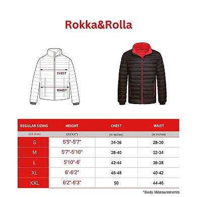 Men's Rokka&Rolla Ultra-Light Packable Down Jacket