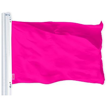 G128 Magenta 150D Printed Polyester Flag