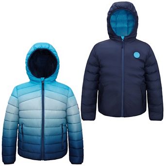Boys' Reversible Lightweight Puffer Jacket