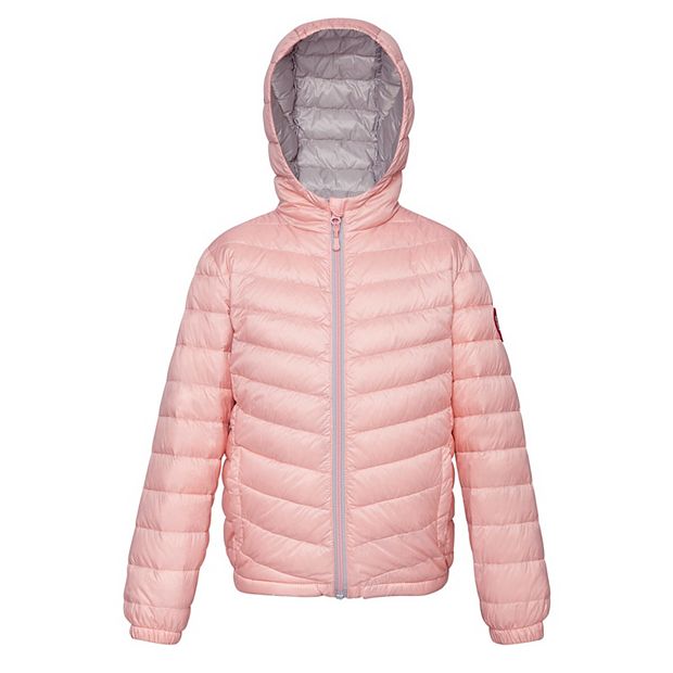 Girls light weight puffer jacket on sale