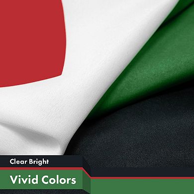 G128 Palestine 150D Printed Polyester Flag