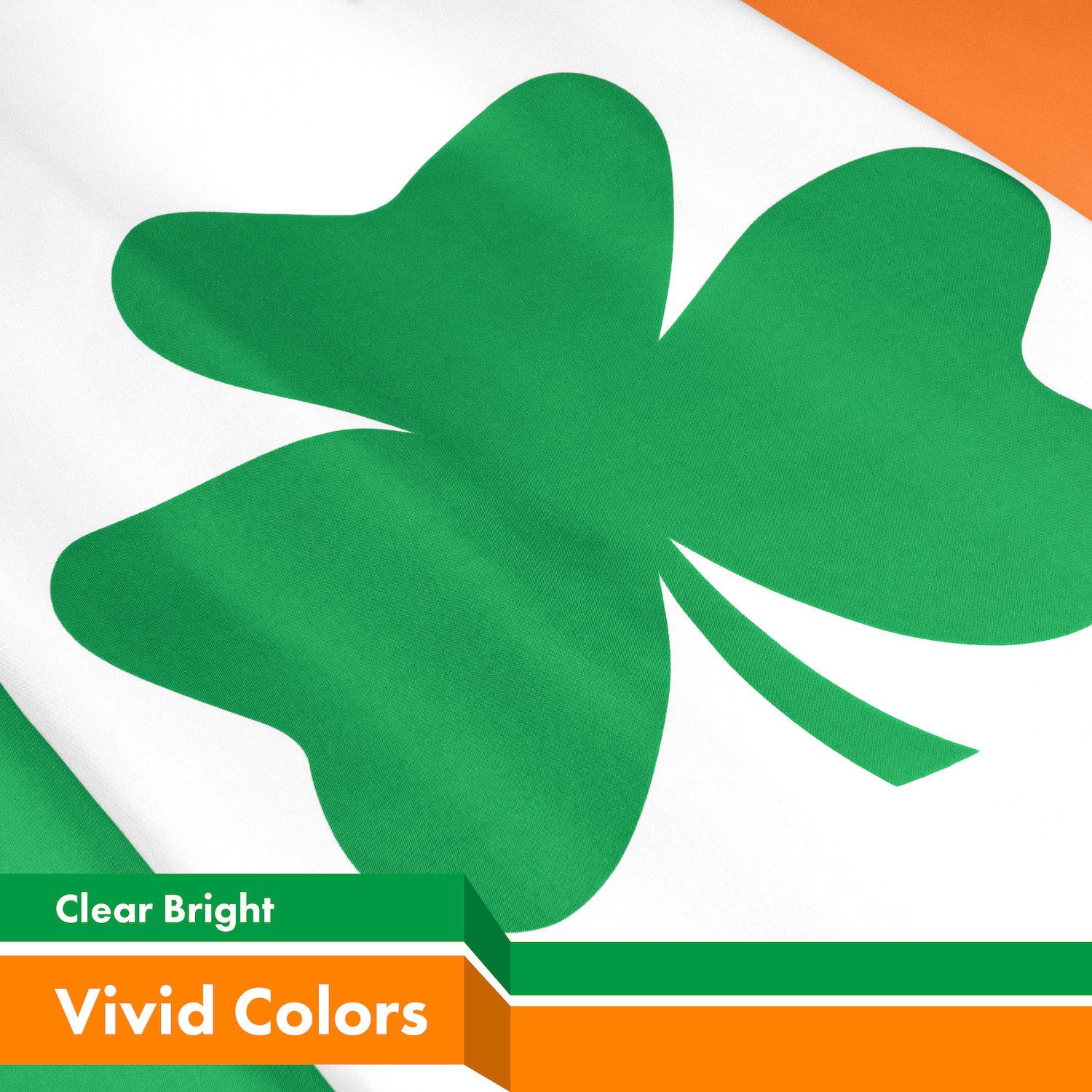 Irland Flagge 3x5 Fuß – Aus Polyester, Mit Messing-Ösen, Leuchtende Farben, Für Innen & Außen