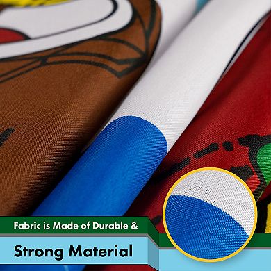 G128 It's 5 O'Clock Somewhere 150D Printed Polyester Flag