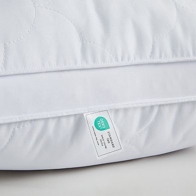Unikome 2 Pack Peach Skin Soft Fabric Goose Feather Bed Pillows