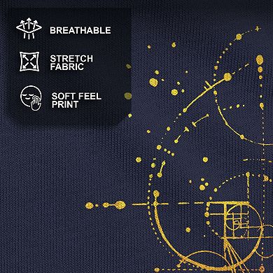 Men's Sparkle Golden Ratio Graphic Tee