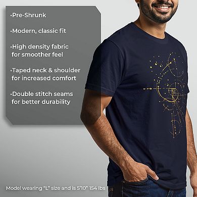 Men's Sparkle Golden Ratio Graphic Tee