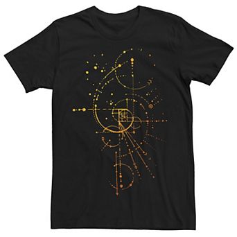 Men's Sparkle Golden Ratio Graphic Tee