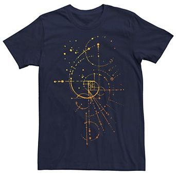 Men's Sparkle Golden Ratio Graphic Tee