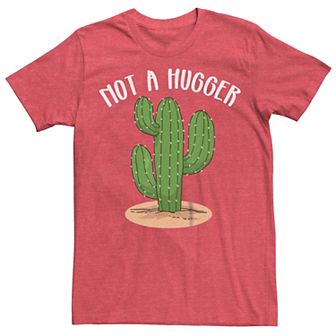 Men's Not A Hugger Cactus Graphic Tee