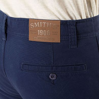 Big & Tall Smith's Workwear Stretch Fleece-Lined Canvas Cargo Pants