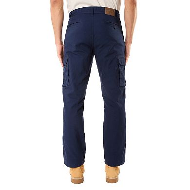 Big & Tall Smith's Workwear Stretch Fleece-Lined Canvas Cargo Pants