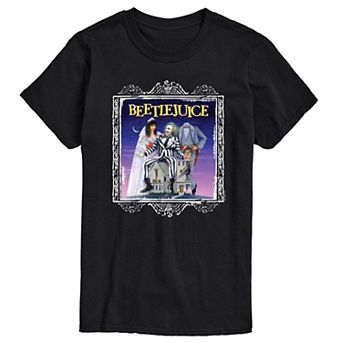 Big & Tall Beetlejuice Cover Graphic Tee