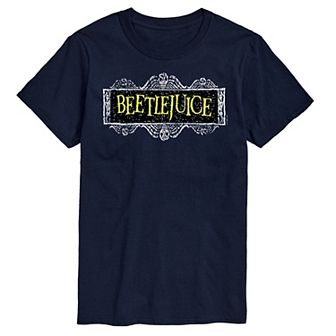 Big & Tall Beetlejuice Logo Graphic Tee
