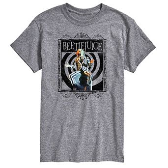 Big & Tall Beetlejuice On Grave Graphic Tee