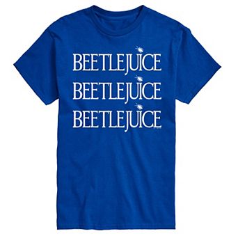 Big & Tall Beetlejuice Stacked Graphic Tee
