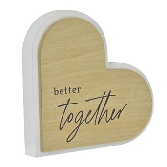 Belle Maison Better Together Caption Art Box Table Decor