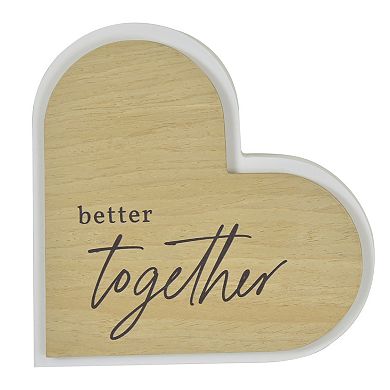 Belle Maison Better Together Caption Art Box Table Decor