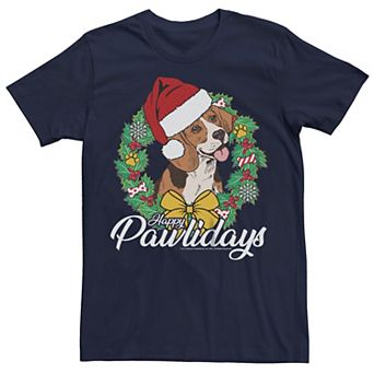 Men's A Dog's Purpose Happy Pawlidays Graphic Tee