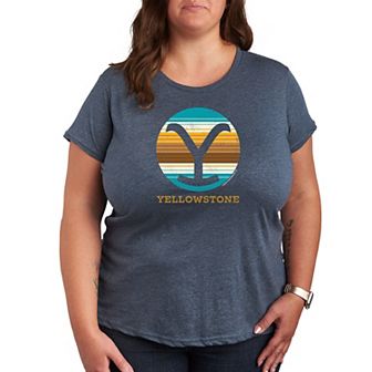 Plus Yellowstone Y Brand Blanket Graphic Tee
