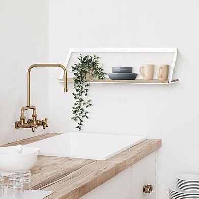 Belle Maison Angled Wall Shelf