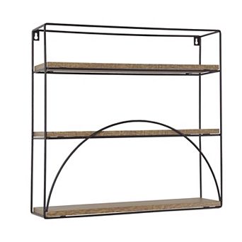 Belle Maison 3-Shelf Wire Wall Decor