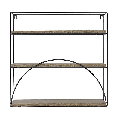 Belle Maison 3-Shelf Wire Wall Decor