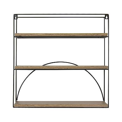 Belle Maison 3-Shelf Wire Wall Decor