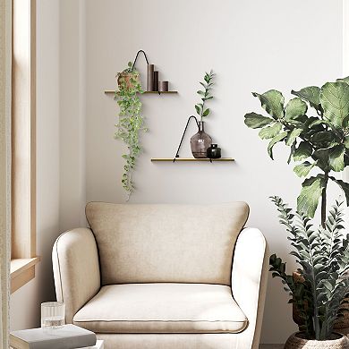 Belle Maison 2-Piece Handing Shelf Wall Decor Set