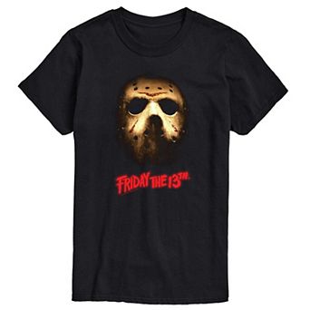 Big & Tall Friday The 13th Dark Mask Graphic Tee