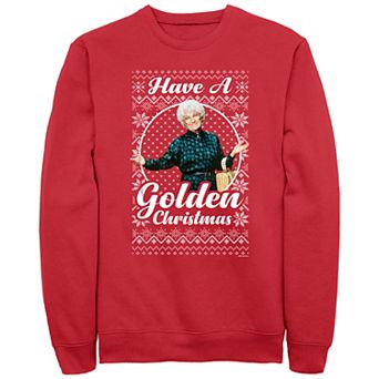 Men's The Golden Girls Sophia Golden Christmas Graphic Fleece