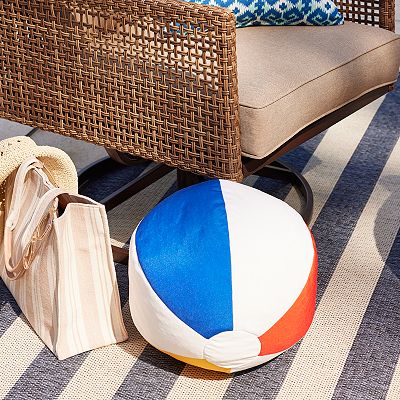 Beach ball pillow hotsell