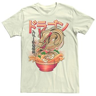 Men's Japanese Dragon Ramen Graphic Tee