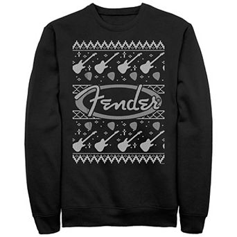 Men's Fender Christmas Sweater Graphic Fleece
