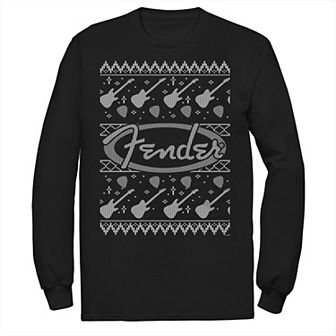 Men's Fender Christmas Sweater Graphic Tee
