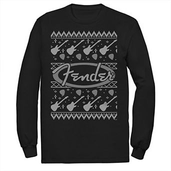 Men's Fender Christmas Sweater Graphic Tee