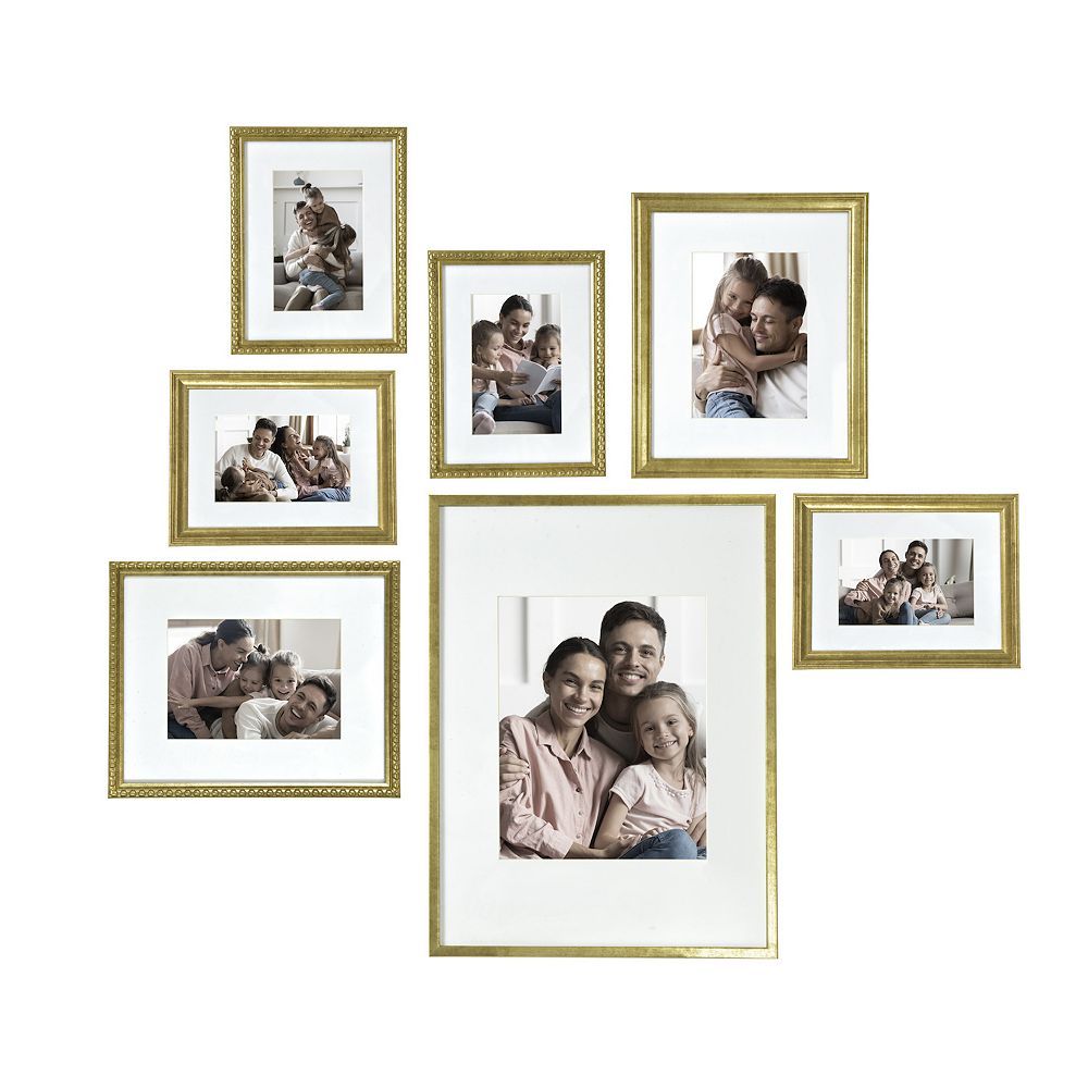 Belle Maison Mixed Size 7-Piece Wall Frame Set