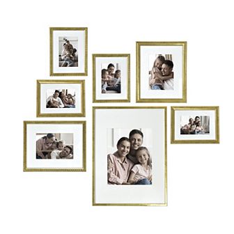 Belle Maison Mixed Size 7 pc Wall Frame Set