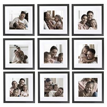 Belle Maison 9 pc Wall Frame Set