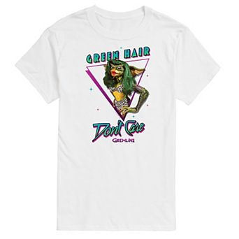 Big & Tall Gremlins Green Hair Dont Care Graphic Tee