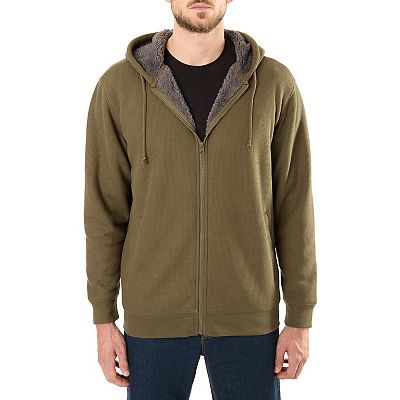 Full Zip Smith's Workwear Sherpa Lined Hoodie Big Tall