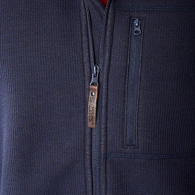 Big & Tall Smith's Workwear Sherpa-Lined Thermal Full-Zip Hooded Shacket