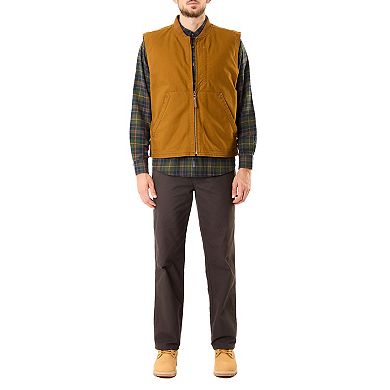 Big & Tall Smith's Workwear Sherpa-Lined Duck Vest