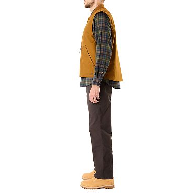 Big & Tall Smith's Workwear Sherpa-Lined Duck Vest