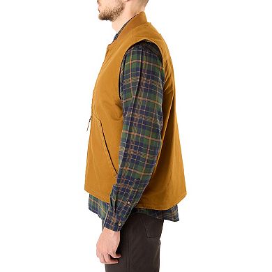 Big & Tall Smith's Workwear Sherpa-Lined Duck Vest