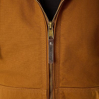 Big & Tall Smith's Workwear Cotton Canvas Sherpa-Lined Jacket