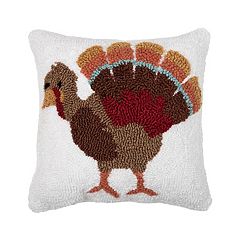 Give Thanks Throw Pillow Cover 16x16, Fall , Thanksgivng, Turkey, Autumn,  Fall Throw Pillow, Rustic Throw Pillow, Farmhouse Pillow 