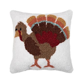 C&F Home Turkey Feathers Fall Thanksgiving Throw Pillow