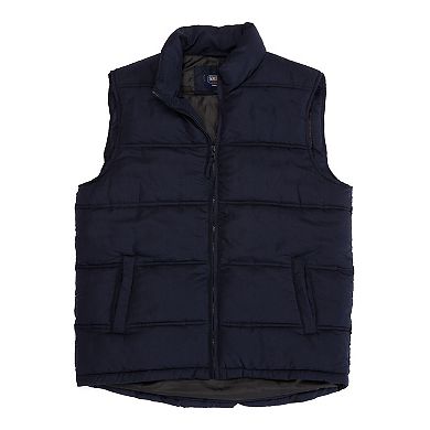 Big & Tall Smith's Workwear Printed Double-Insulated Puffer Vest