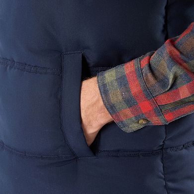 Big & Tall Smith's Workwear Printed Double-Insulated Puffer Vest