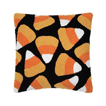 C&F Home Candy Corn Halloween Throw Pillow